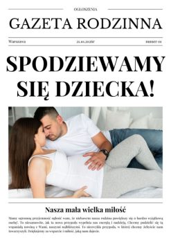 Gazeta baby shower