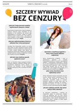 gazeta urodzinowa 18